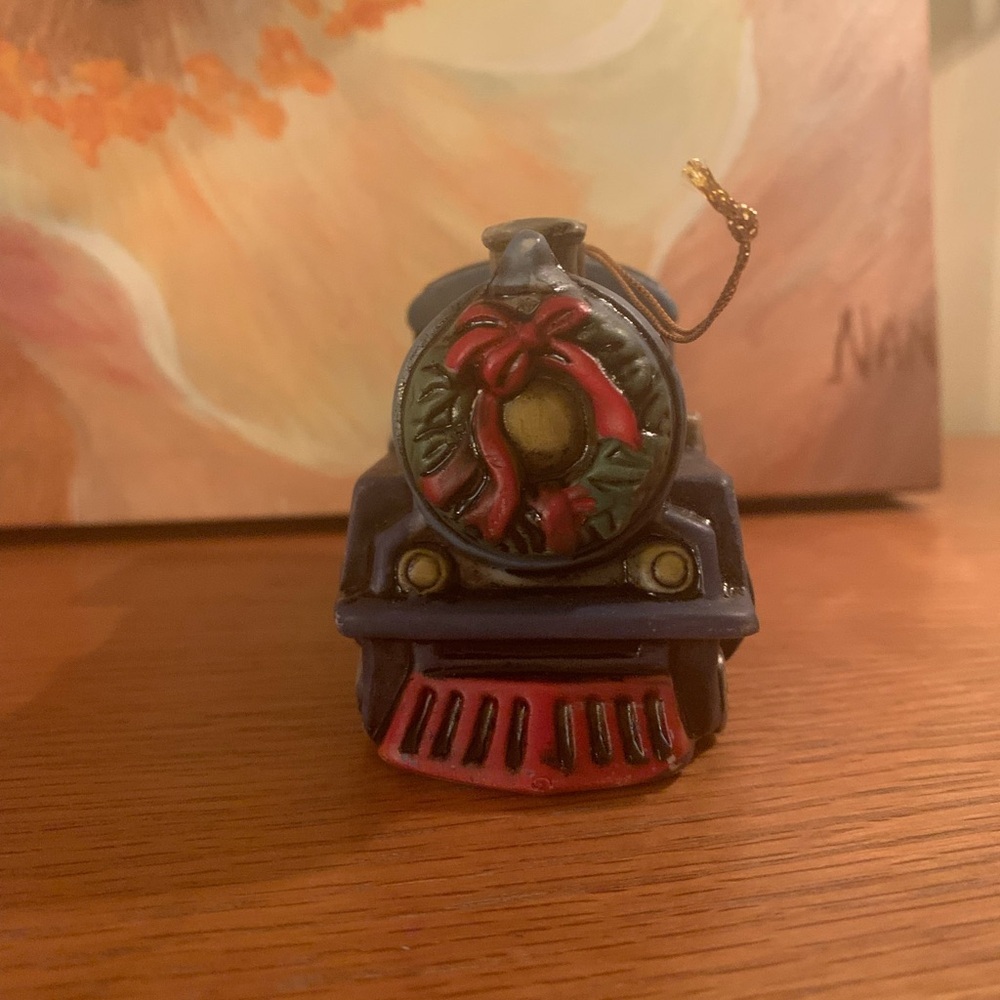 Lionel Collectors Christmas Train Ornament 37-619 Fine Porcelain 1994 VGUC - Picture 13 of 14